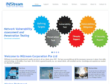 Tablet Screenshot of instreamcorp.com